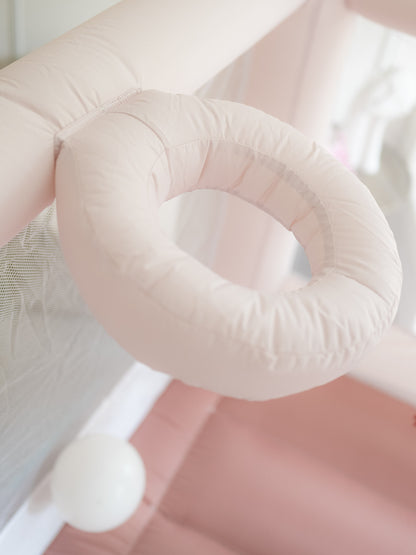 COTTON CANDY RAINBOW BOUNCE HOUSE