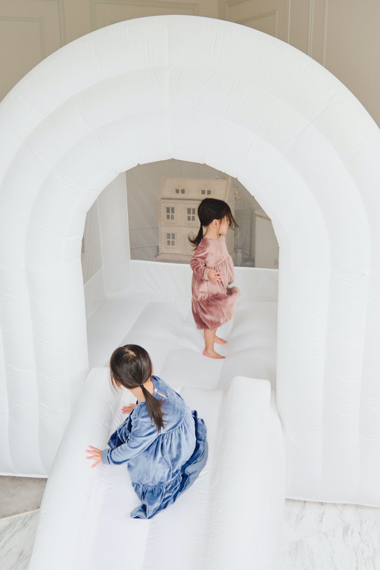 CLOUD RAINBOW BOUNCE HOUSE